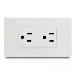 Toma Corriente  Con Polo Premium Blanco    Veto