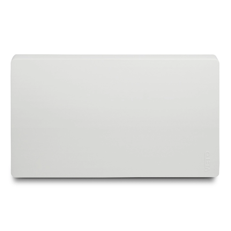 Placa Ciega  Con Bastidor Premium Blanco    Veto