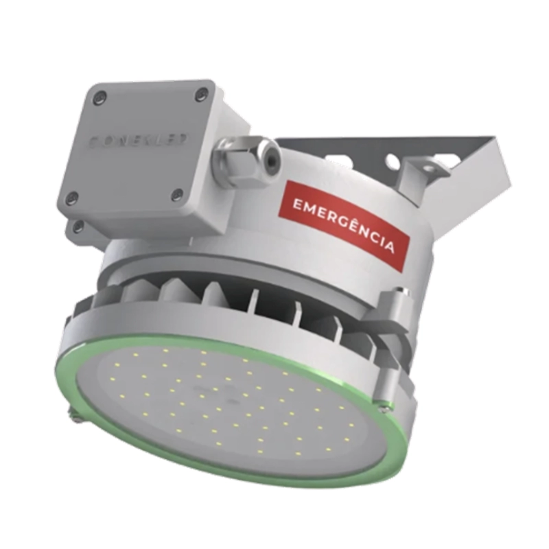 Luminaria LED a prueba de explosiones con Modulo de Emergencia Zona 2,21,22