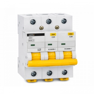 Taco Termomagnetico   Enchufable     20 Am 3P Veto