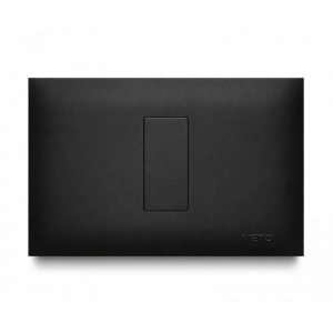 Placa Ciega   Linea Vive Negro Veto