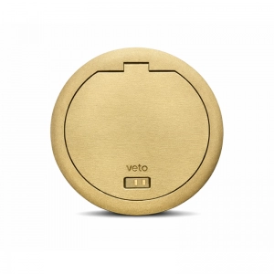 Socket Piso Exterior 6H Red Dorado    Veto