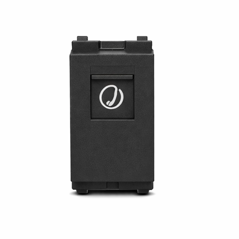 Modulo  Telefono  Rj14 Premium Negro    Veto