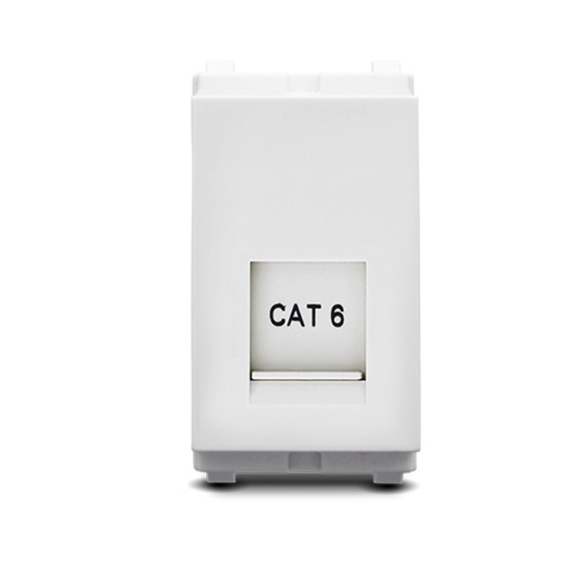Modulo  Rj45 Cat6   Premium Blanco    Veto