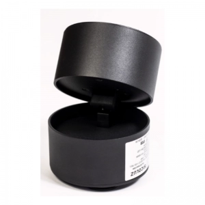 Spot LED 15W Cilindro Sobreponer Negro Sicoluz