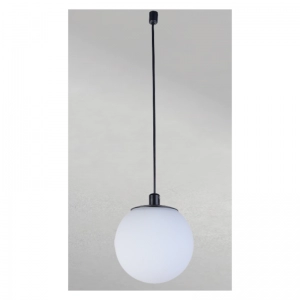 Esfera Colgante P05 Vidrio Milky para Sistema Mini LYRA 5W 3000K Negro Drite