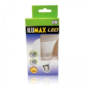 Bombillo  Led 6W E-27 Dimerizable   6500K 800Lm  Ilumax