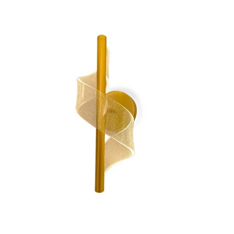 Aplique Led 30Cms 8W Dorado 3000K Ecolite