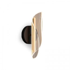 Aplique Led 37Cms 18W Negro 3000K Ecolite