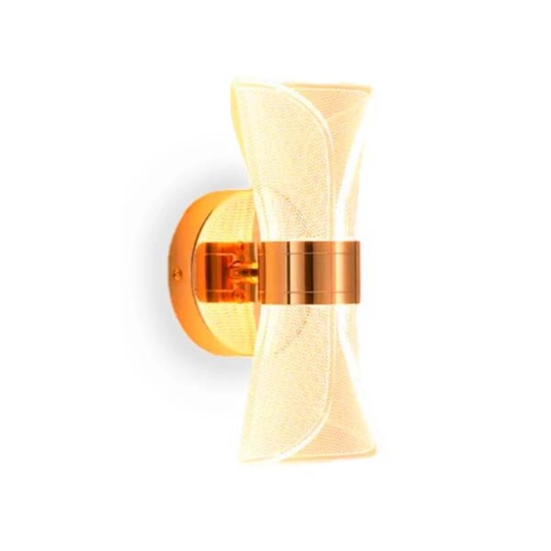 Aplique Led 38Cms 12W Dorado 3000K Ecolite