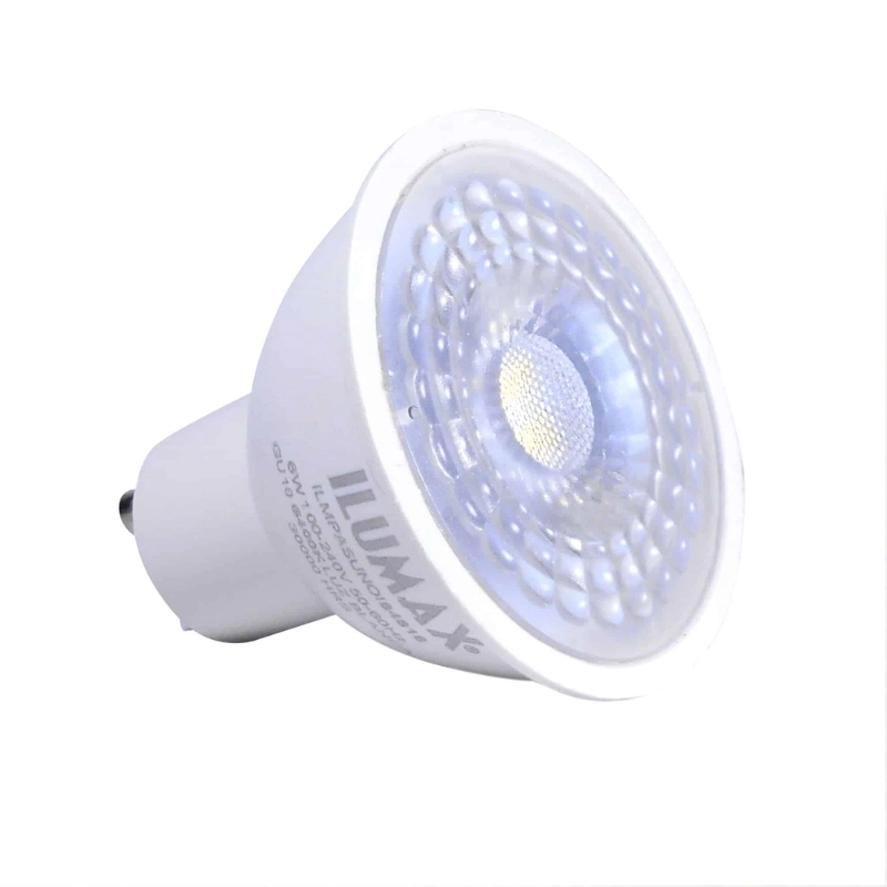 BOMBILLO LED 6W GU10 DIMERIZABLE 4000K 480Lm 100-240V ILUMAX