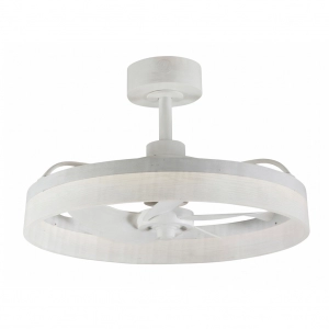 Ventilador Decorativo AQUILA Blanco Mate