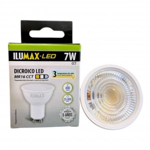 Bombillo Led GU10 7w Blanco CCT ILUMAX