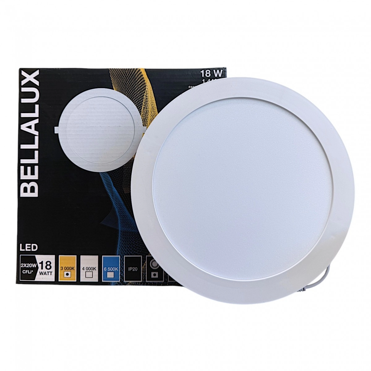 Panel Led 18w Inc Red 3000k BELLALUX