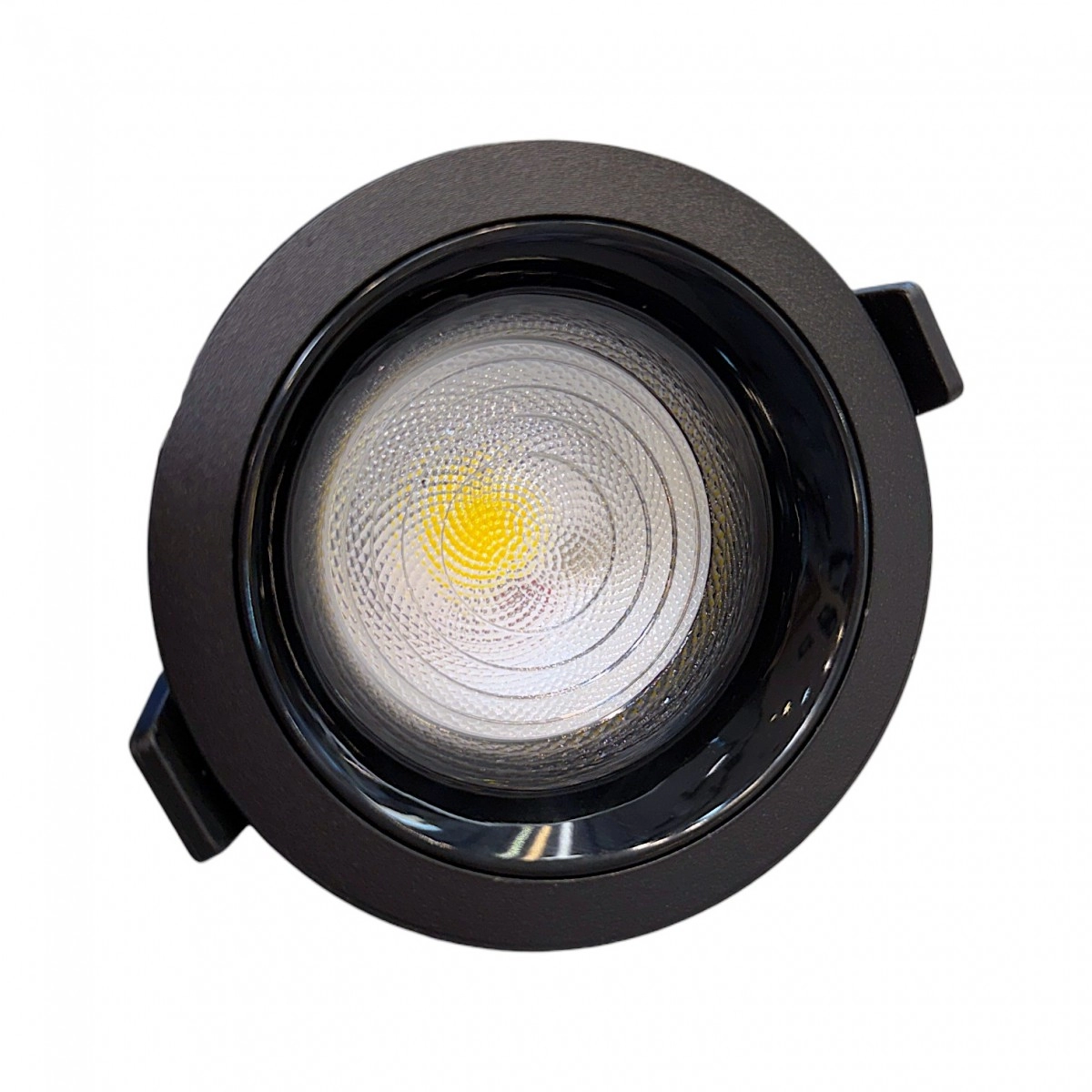 Downlight Led 10w 3CCT Negro ECOLITE