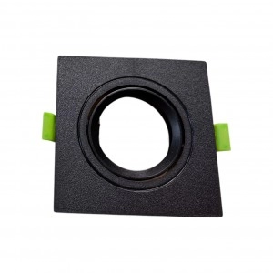 Bala GU10 Inc Cuad Creta Sencillo PC Negro BRIO LIGHT