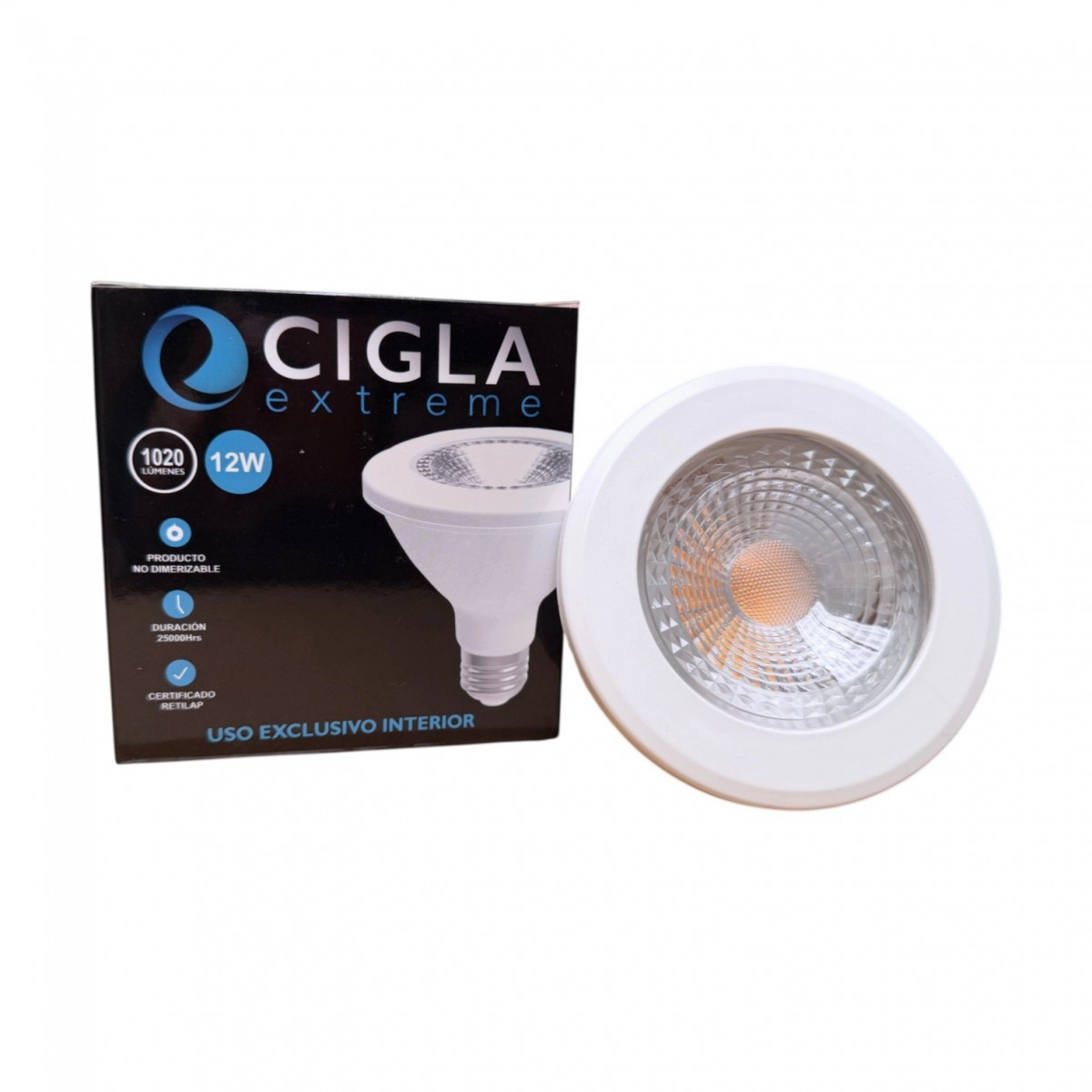 BOMBILLO LED PAR30 12W E27 CIGLA