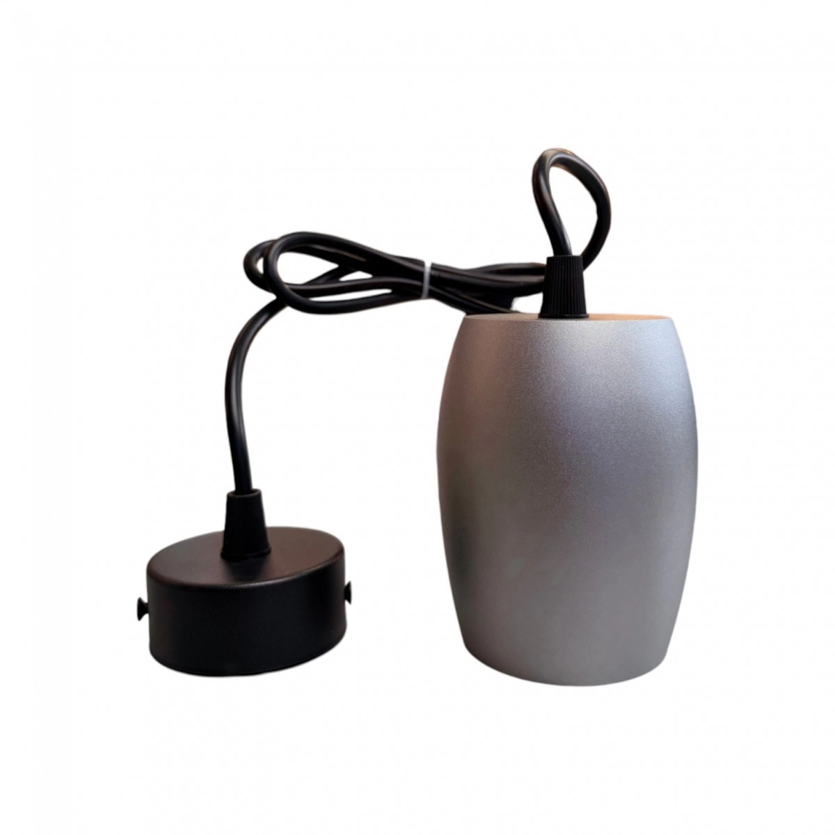 Lámpara Colgante Decorativa LED Gris Mate
