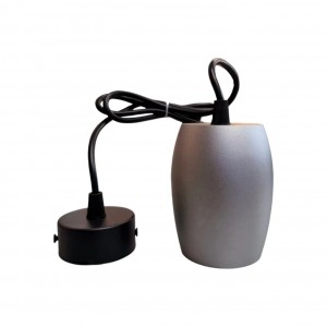 Lámpara Colgante Decorativa LED Gris Mate
