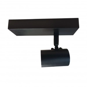 Spot LED E27 Negro