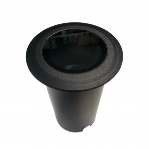 Bala Led Piso Negro CCT Según GU10 SIELU