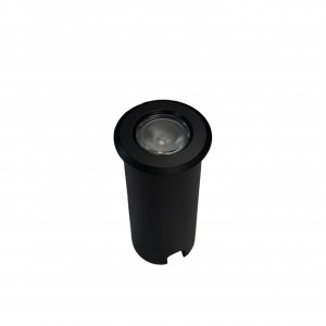 Bala Led Piso Negro 3000K 2W SIELU