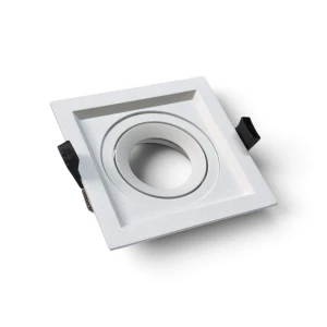 Spotlight Modular SQUARE TILT TRIM 95° PRETO BLANCO