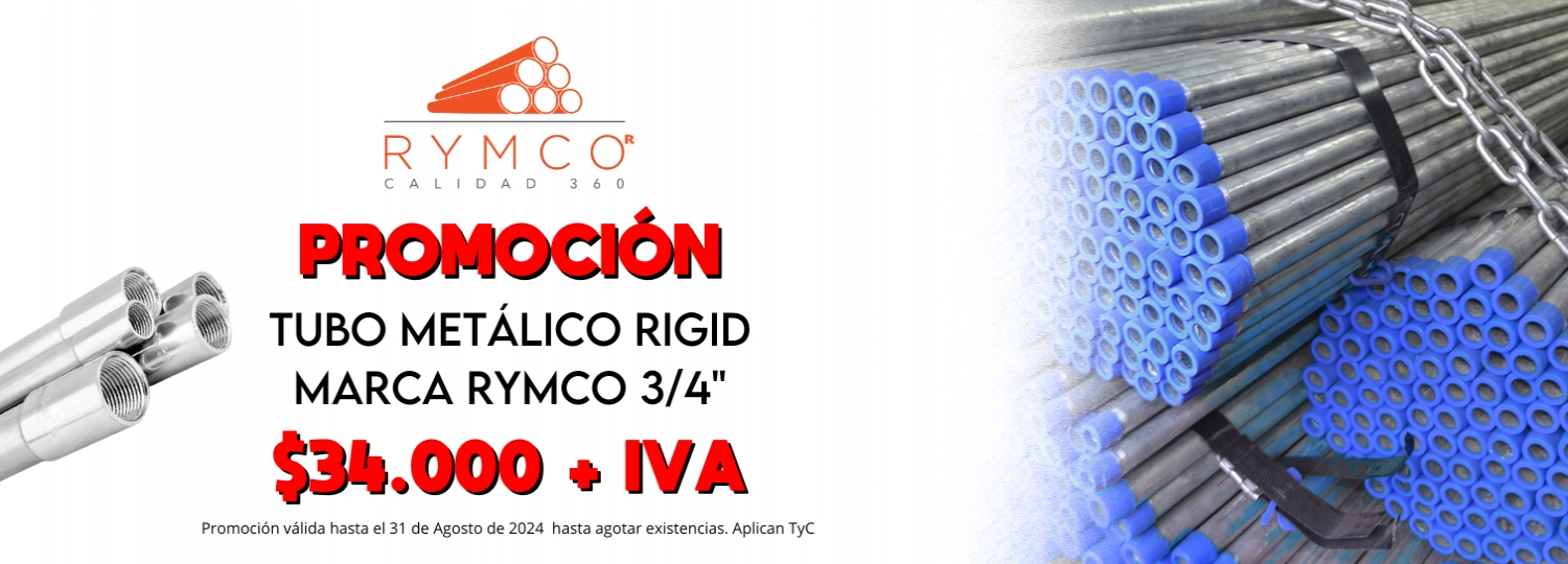 Promo tubería Galvanizada