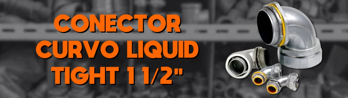 Conector Curvo Liquid Tight 1 1/2″