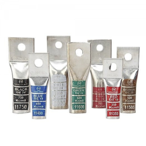 Terminal / Conector de Compresión en Cobre Un Huco Barril Corto 700Kcmil