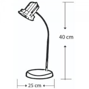 Lámpara de Mesa Ilumeco Ref 6691A-17