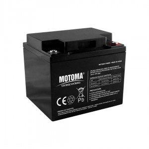 Batería de Gel Motoma 12V-38AH 1600 CICLOS-50% W: 12.5Kg