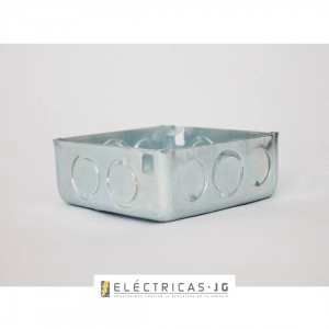 Caja 2400 Galvanizada Metálica JG 4X4  RETIE