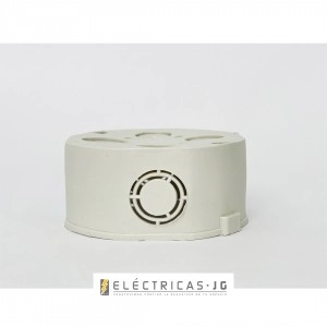 Caja Octagonal JG PVC Blanco Libre de Halogeno