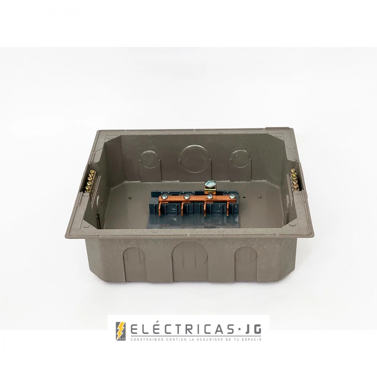 Tablero Breaker Base Metalica 6 Cir Mono 4 hilos