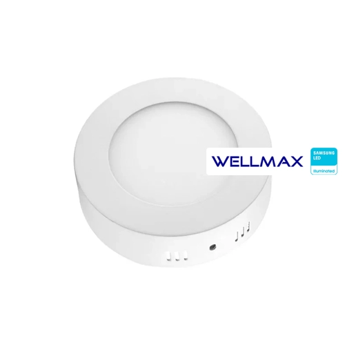 Panel LED Redondo de Sobreponer CEB 6w Luz Blanca