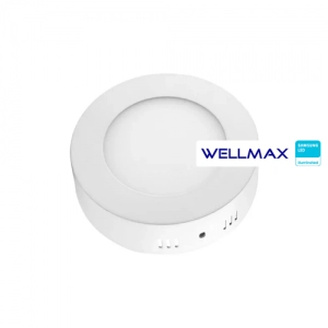 Panel LED Redondo de Sobreponer CEB 6w Luz Blanca