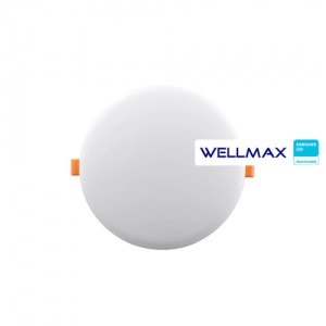 Panel LED Tipo Pastel Redondo de Incrustar CEB 9w Luz Blanca