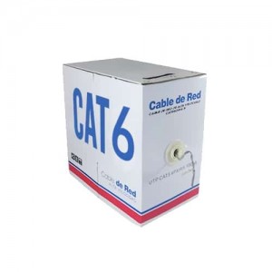 Cable Utp 100% Cobre Cat 6 Carrete Exterior
