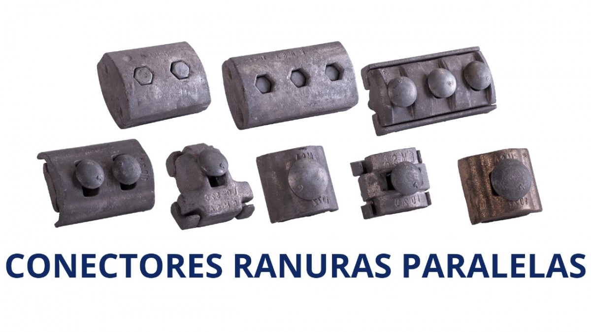Conector pernado 2 Pernos,LP=336,4-927,2MCM;Der=336,4-927,2 MCM, Aluminio. (con perno galvanizado)
