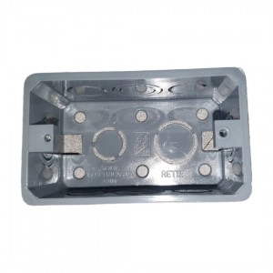 Caja Plástica JG 5800 SCH40 Gris 2X4