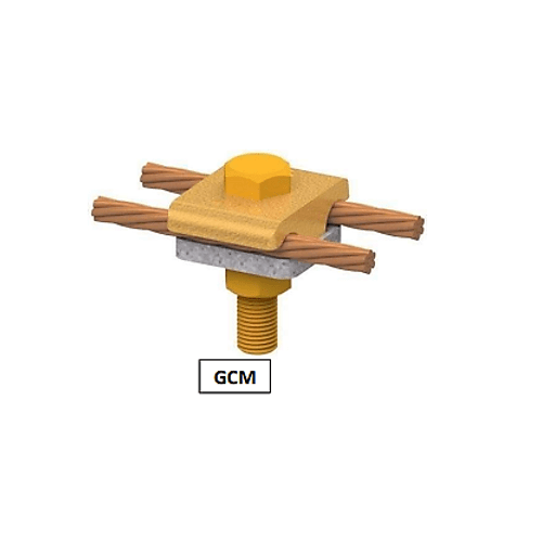 Conector / Grapa en Bronce GCM 4Sol-2/0Awg