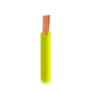 Cable Aislado Thhw Cu N10 Amarillo