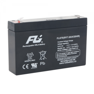 Bateria Sellada Nicomar 6V-7Ah Fl670Gs