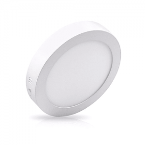 Panel led sobreponer 12W Redondo 6500K