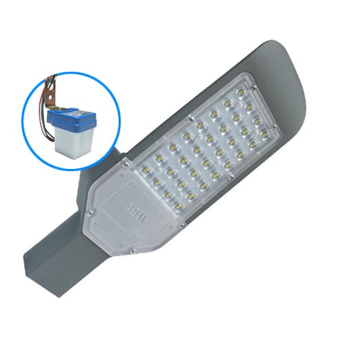 Lampara Alumbrado Publico Importada 60W Con Fotocelda