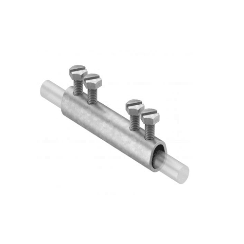 Union En Aluminio  (Bt) Para Alambron 8Mm