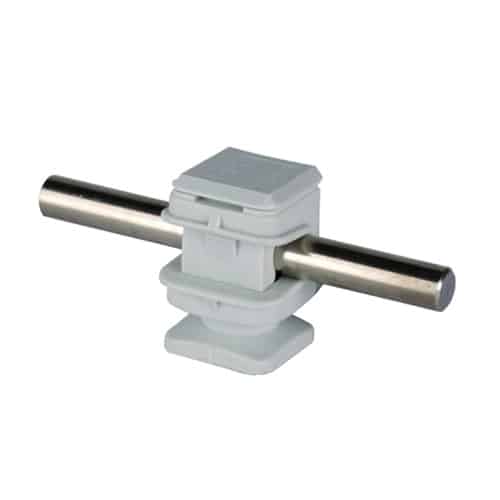 Soporte Plastico (Bt) Fijacion Para Alambron 8Mm