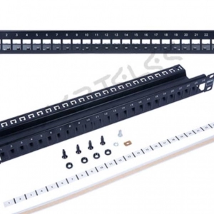 Patch Panel de 24 Puertos Cat 6