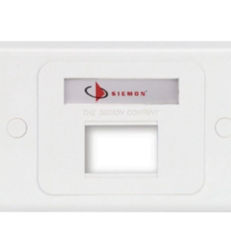 Faceplate Sencillo  Para Cableado Estructurado